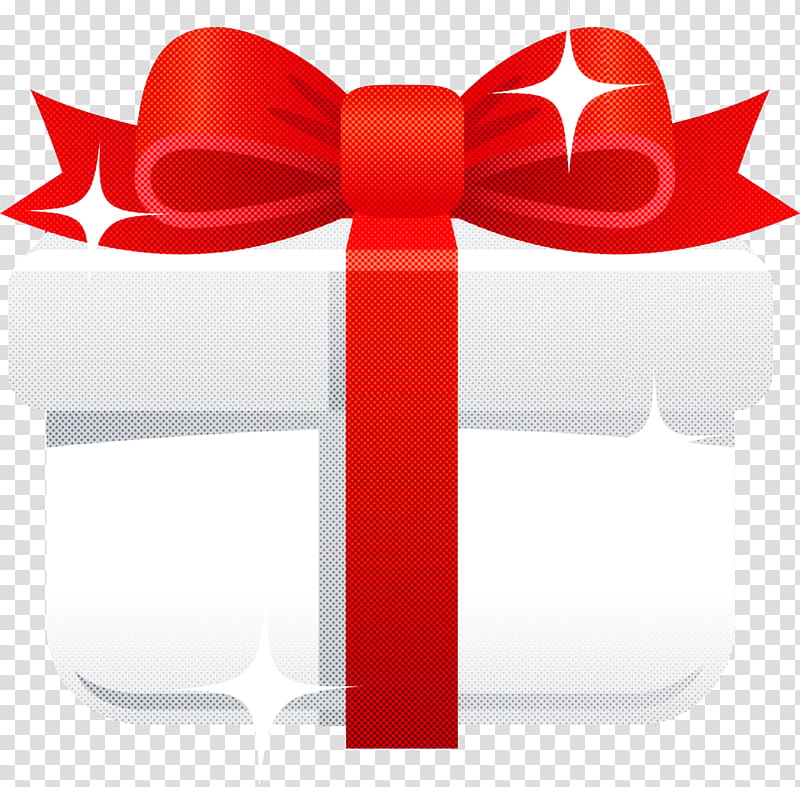 white gift box red bow, Ribbon, Material Property, Symbol transparent background PNG clipart