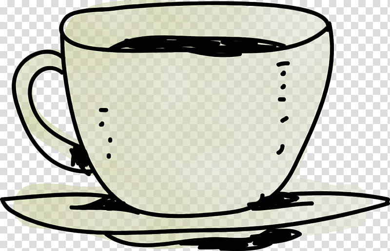 Coffee cup, Watercolor, Paint, Wet Ink, Mug, Tableware, Dinnerware Set, Saucer transparent background PNG clipart