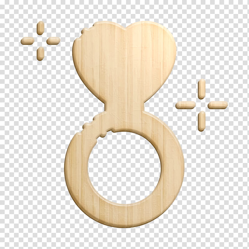 Romantic Love icon Diamond icon Diamond ring icon, Symbol, Toilet Seat, Wood, Cross, Beige transparent background PNG clipart