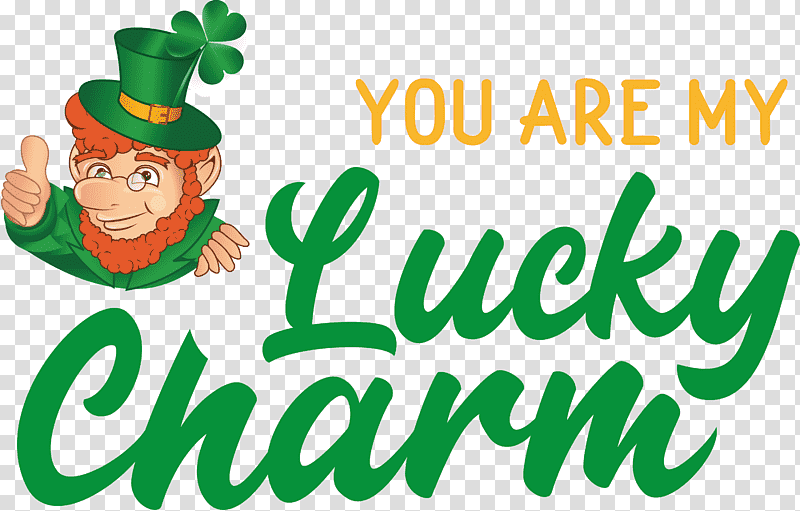 You Are My Lucky Charm St Patricks Day Saint Patrick, Logo, Symbol, Character, Meter, Christmas Day, Happiness transparent background PNG clipart