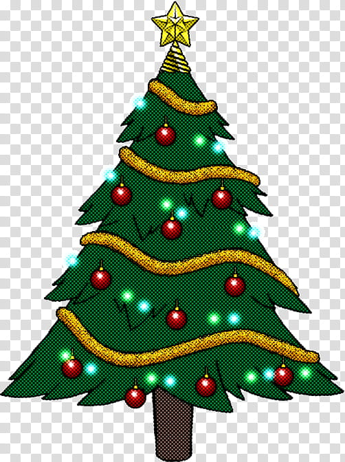 Christmas tree, Christmas Decoration, Christmas Ornament, Oregon Pine, Colorado Spruce, Holiday Ornament, Christmas , Conifer transparent background PNG clipart