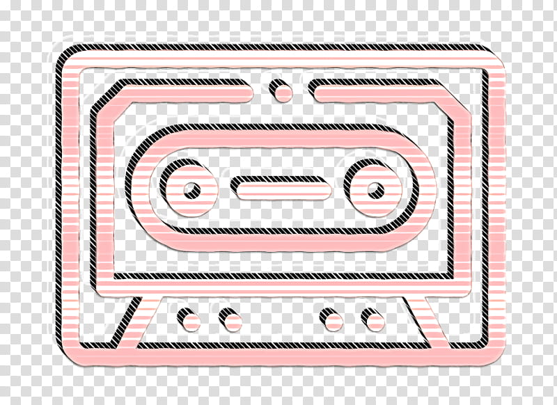 Tape icon Audio and Video icon Cassette icon, Line, Meter, Number, Mathematics, Geometry transparent background PNG clipart