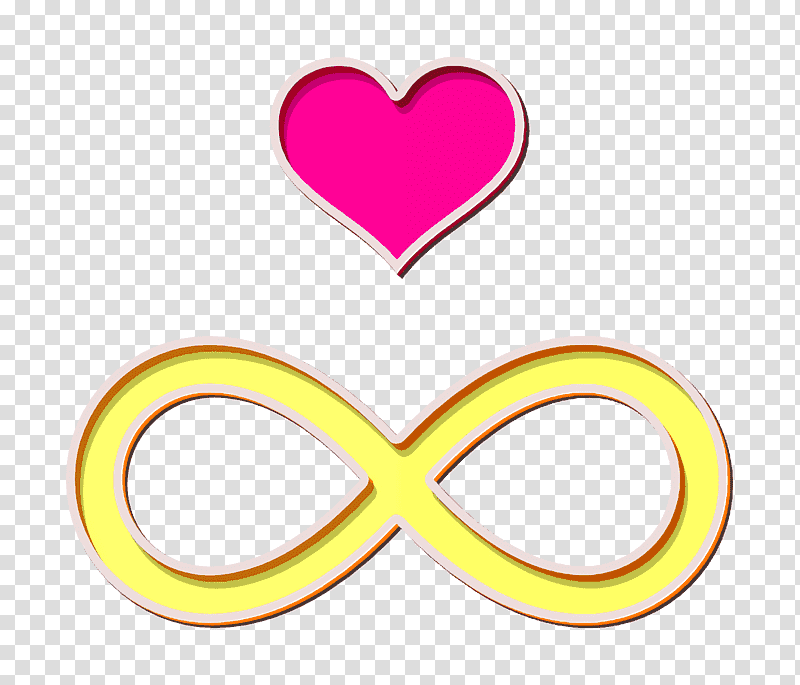 Wedding icon Eternity icon Love icon, Eyewear, Line, Symbol, Heart, Jewellery, Mathematics transparent background PNG clipart
