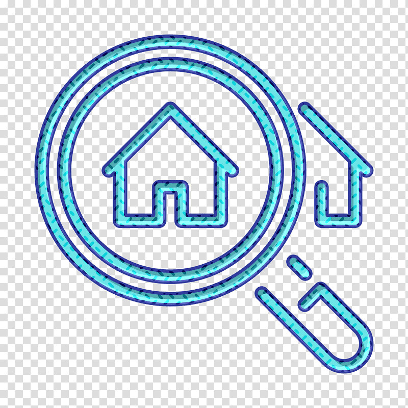 Search icon Real Estate icon, Vanpoucke Vastgoed, Computer, Data, House, Chart, Emoji transparent background PNG clipart