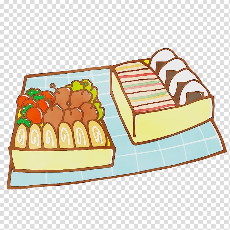 petit four frozen dessert dessert rectangle m cake, Japanese Food, Asian Food, Kawai Food, Food Cartoon, Watercolor, Paint, Wet Ink transparent background PNG clipart