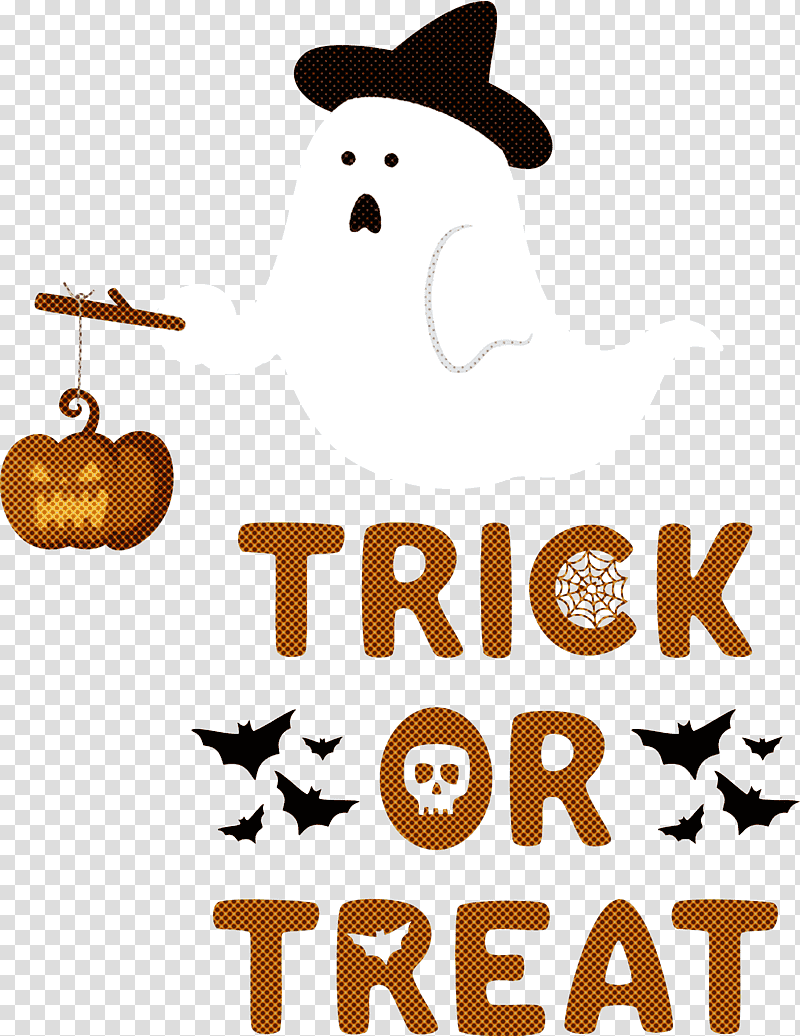 Trick or Treat Halloween Trick-or-treating, Halloween , Trickortreating, Logo, Cartoon, Dog, Meter transparent background PNG clipart