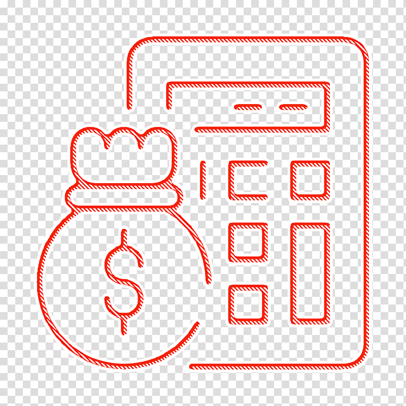 Cost icon Budget icon Business icon, Royaltyfree, Cartoon, Bag transparent background PNG clipart