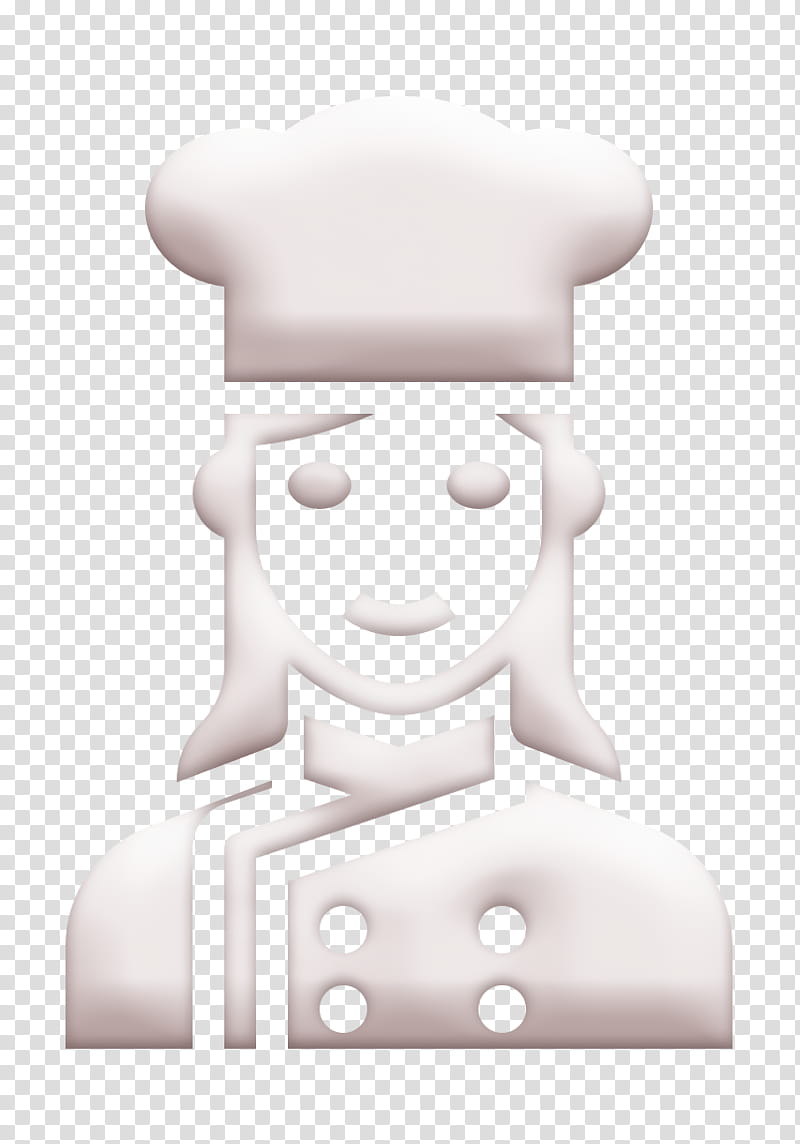 Chef icon Occupation Woman icon, Cartoon, Animation transparent background PNG clipart