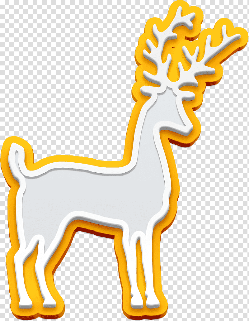 Deer silhouette icon animals icon Animal Kingdom icon, Deer Icon, Cartoon, Animal Figurine, Line, Tail, Jewellery transparent background PNG clipart