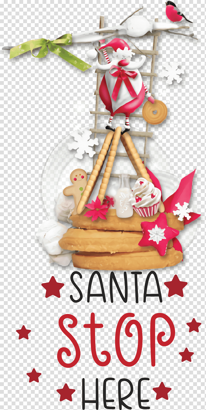 Santa Stop Here Santa Christmas, Christmas , Christmas Day, Christmas Tree, Holiday, Black, Highdefinition Video transparent background PNG clipart