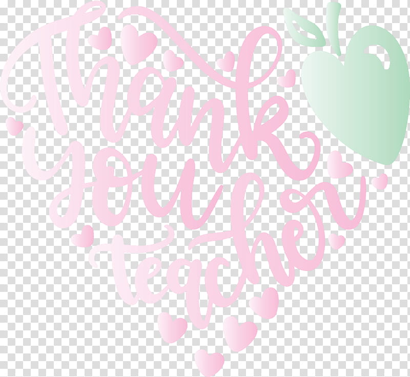 Teachers Day Thank You, Pink M, Valentines Day, Computer, Petal, Meter, Love My Life transparent background PNG clipart