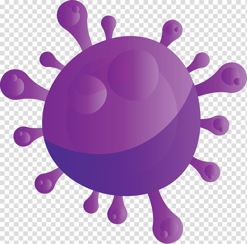 Coronavirus COVID Virus, Violet, Purple, Magenta, Animation, Logo transparent background PNG clipart