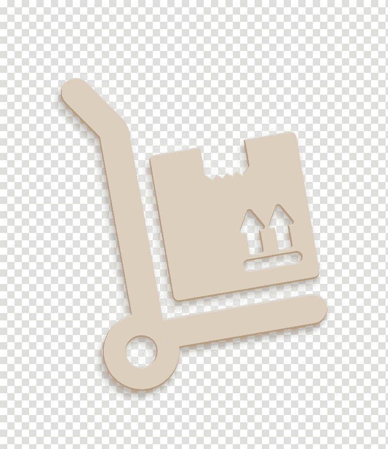 Go shopping icon Box package on a cart icon Cart icon, Transport Icon, Meter, Hm transparent background PNG clipart