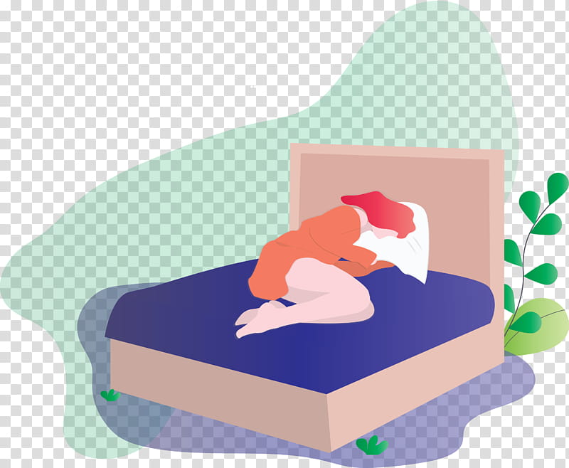 World Sleep Day Sleep Girl, Bed, Cartoon transparent background PNG clipart