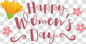 Women's Day Happy Women's Day, Christ The King, St Andrews Day, St Nicholas Day, Watch Night, Thaipusam, Tu Bishvat transparent background PNG clipart thumbnail