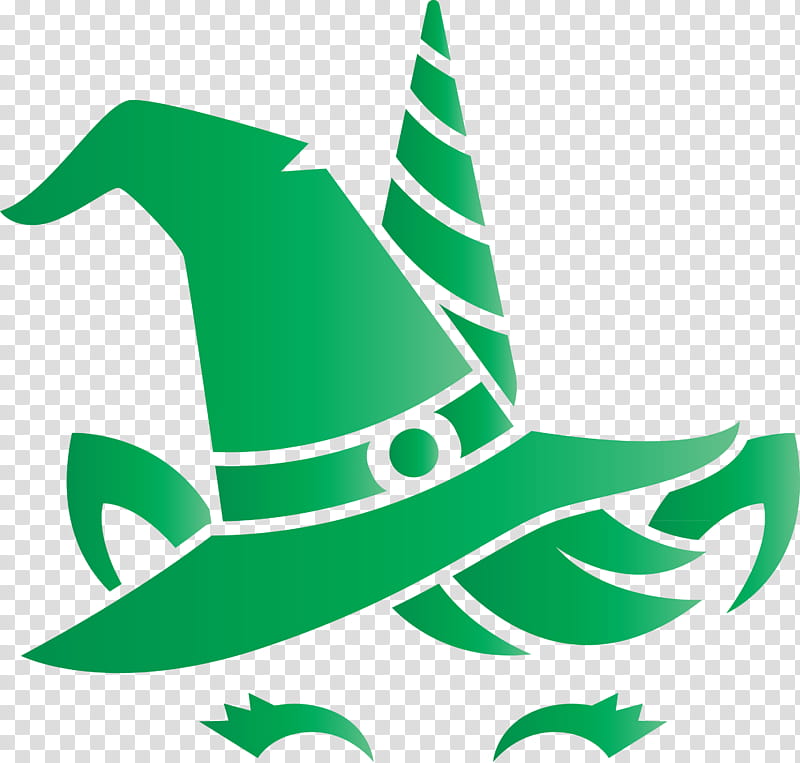 halloween unicorn, Green, Costume Hat, Headgear, Costume Accessory, Witch Hat transparent background PNG clipart