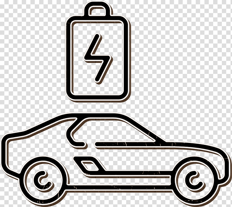 Electric car icon Car icon Technology icon, Black And White
, Meter, Line, Symbol, Automobile Engineering, Geometry transparent background PNG clipart