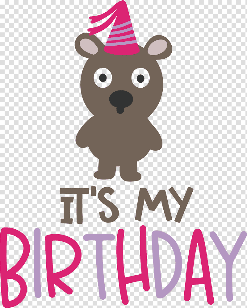 Birthday My Birthday, Birthday
, Logo, Bears, Cartoon, Teddy Bear, Dog transparent background PNG clipart