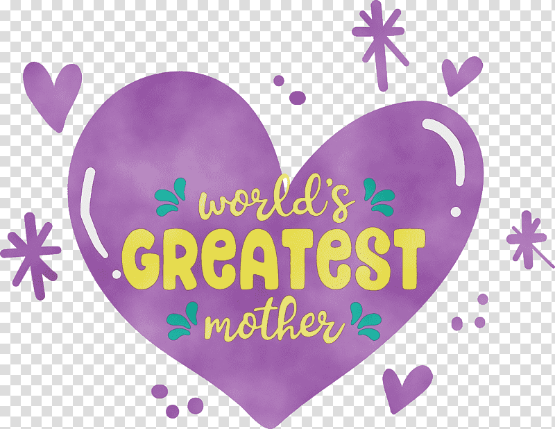 Lavender, Mothers Day, Best Mom, Super Mom, Watercolor, Paint, Wet Ink transparent background PNG clipart