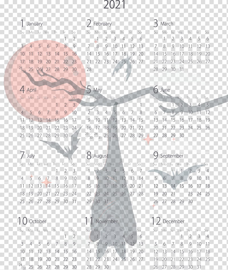 2021 yearly calendar Printable 2021 Yearly Calendar Template 2021 Calendar, Year 2021 Calendar, Bats, Text, Sleeping Bat, Mockup transparent background PNG clipart