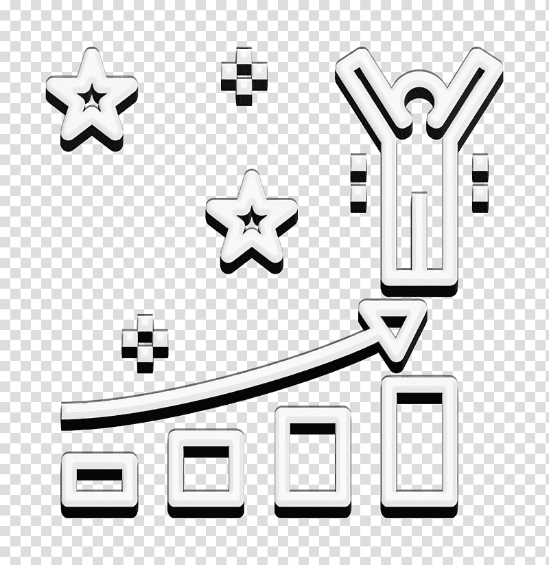 Startups icon Growth icon Development icon, Conways Game Of Life, Black White M, Cartoon M, Myesports Gmbh, Logo, Scientific American transparent background PNG clipart