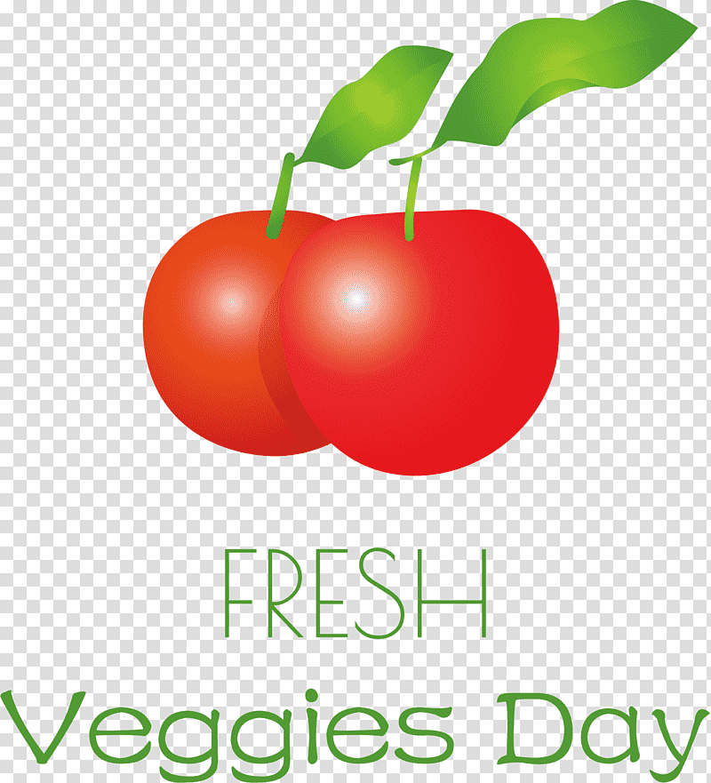 Fresh Veggies Day Fresh Veggies, Natural Food, Superfood, Local Food, Barbados Cherry, Logo, Vegetable transparent background PNG clipart