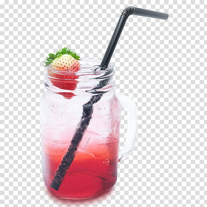Strawberry, Drink, Italian Soda, Drinking Straw, Cocktail Garnish, Nonalcoholic Beverage, Punch, Food transparent background PNG clipart