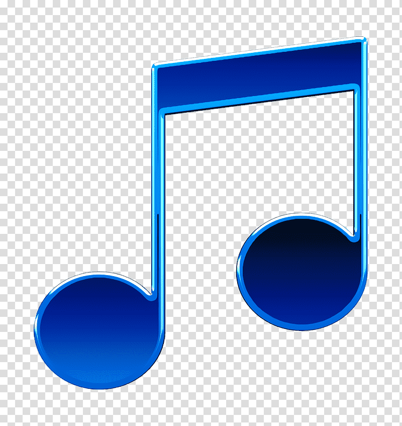 Music Elements icon Music icon Quaver icon, Cobalt Blue, Meter, Line, Symbol, Microsoft Azure, Geometry transparent background PNG clipart