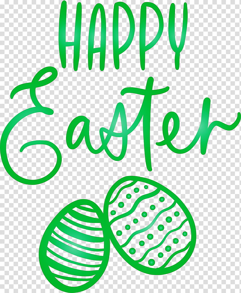 Easter Day Happy Easter Day, Green, Text, Line Art transparent background PNG clipart