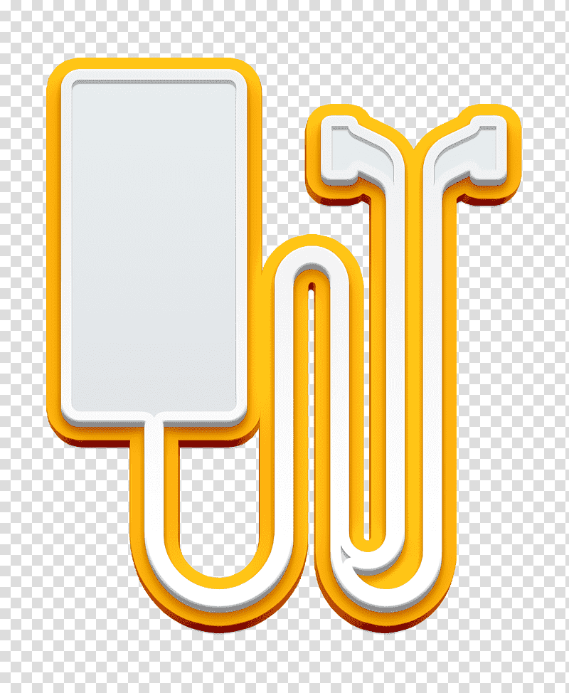 E-Learning icon Smartphone icon Earphones icon, Elearning Icon, Logo, Symbol, Yellow, Line, Meter transparent background PNG clipart