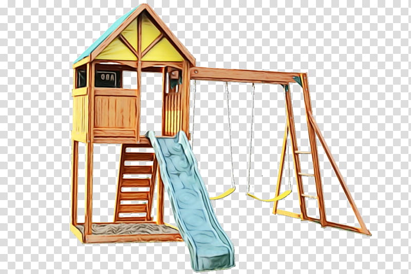 Playground, Playhouses, Shed, Swing, Wood, Public Space, Playground Slide, Human Settlement transparent background PNG clipart