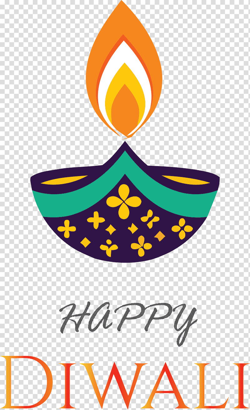 happy diwali Wall Sticker Multicolor Size - ( 36x44 ) cm