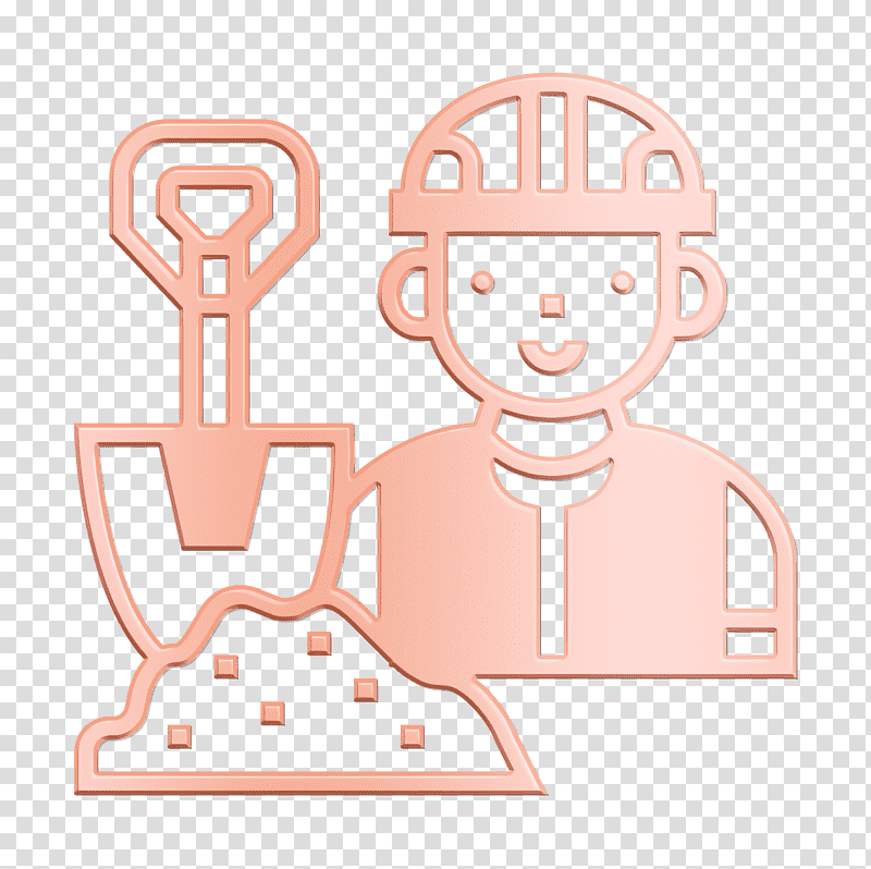 Construction Worker icon Workman icon Builder icon, Icon Design, Computer, Cat Icon, Profession transparent background PNG clipart