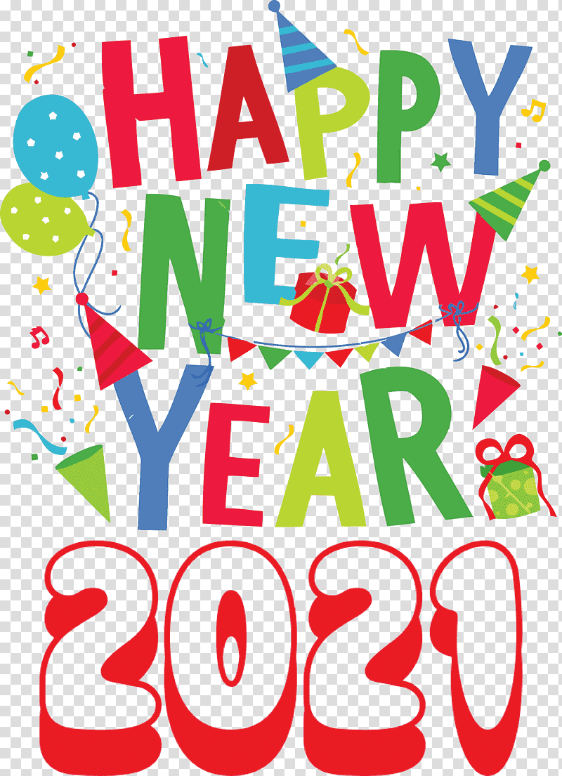 Happy New Year 2024 Golden text typography 28693474 PNG