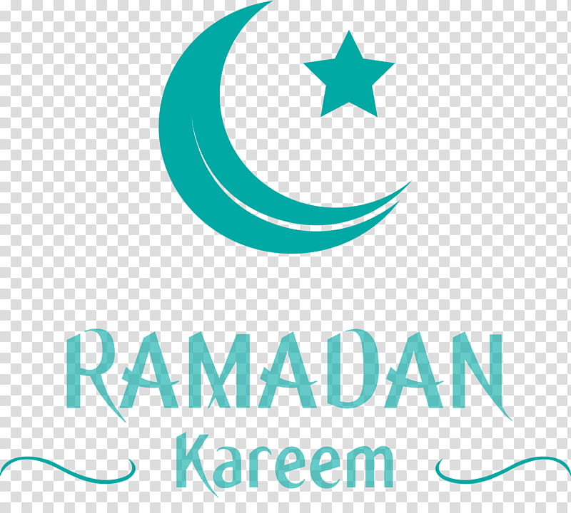 Ramadan Mubarak Ramadan Kareem, Aqua, Logo, Turquoise, Text, Azure, Company transparent background PNG clipart