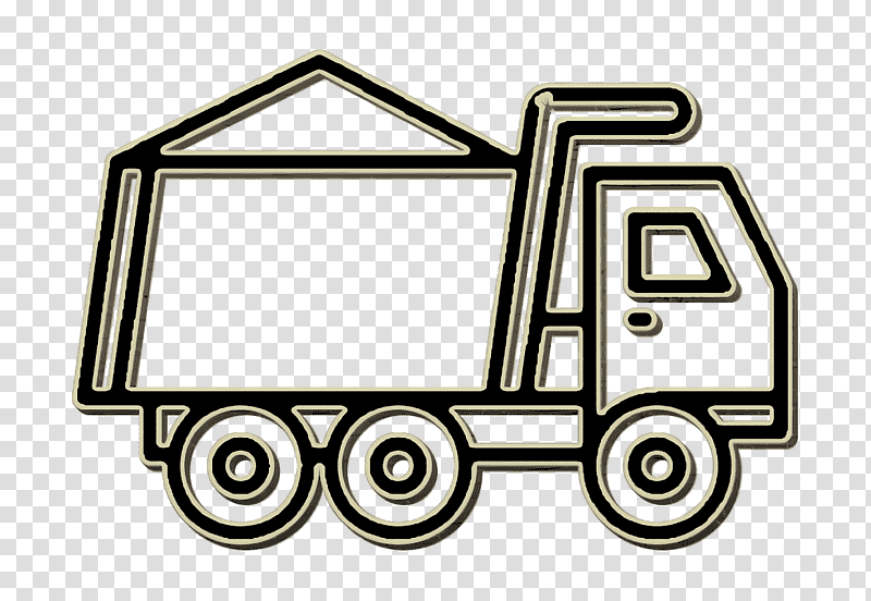 Truck icon Builder icon, Transport, Concrete, Construction, Service, Sand, Concrete Mixer transparent background PNG clipart