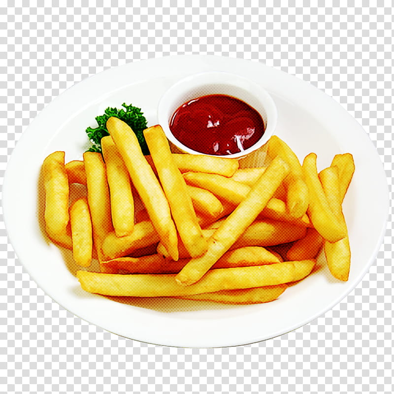 French fries, Full Breakfast, Barbecue Sauce, British Cuisine, Ketchup, Deep Frying, Potato Wedges, Dish transparent background PNG clipart
