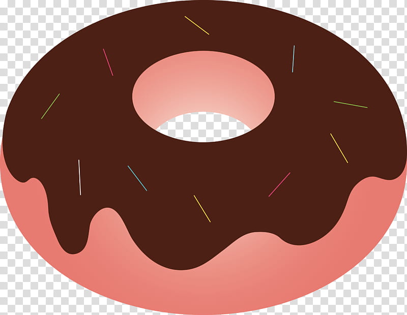 Doughnut, Red, Pink, Baked Goods, Ciambella, Pastry, Food, Pudding transparent background PNG clipart