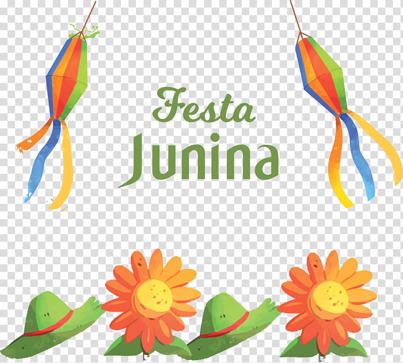 Festa Junina June Festivals Brazilian Festa Junina, Festas De Sao Joao, Petal, Cut Flowers, Floral Design, Leaf, Line, Area transparent background PNG clipart