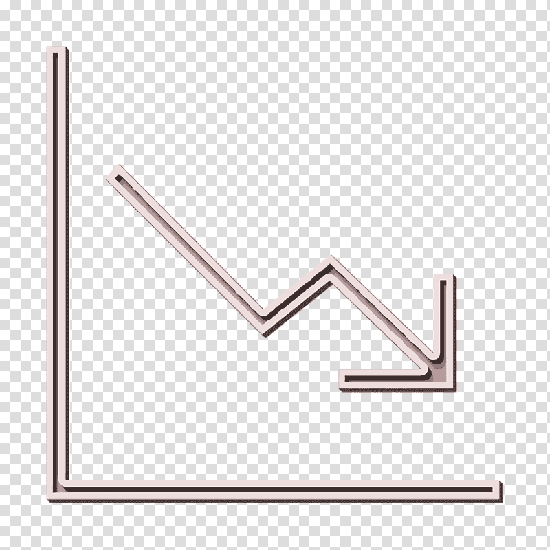 Growth icon Stats icon Business and trade icon, Line, Triangle, Meter, Geometry, Mathematics transparent background PNG clipart