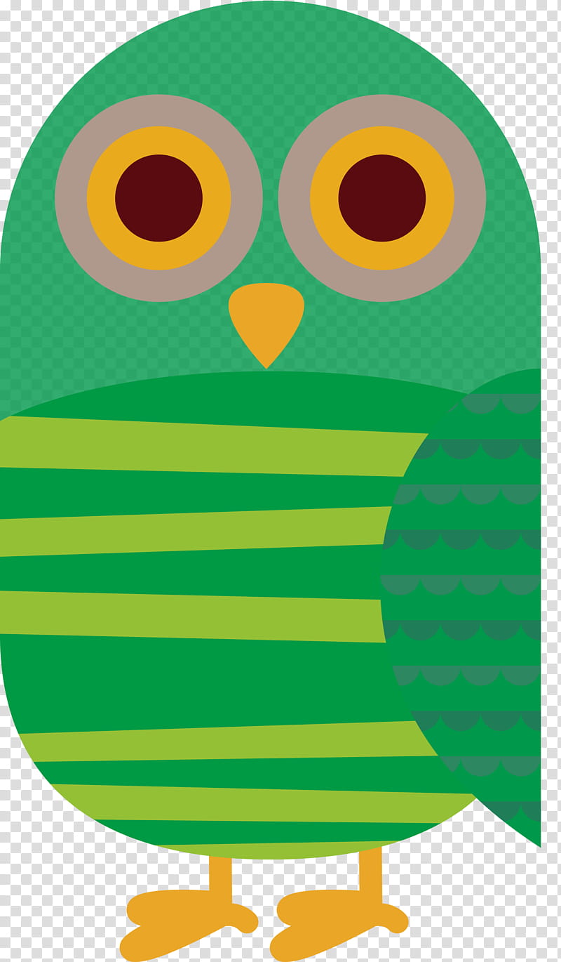 beak owl m cartoon green meter, Cartoon Owl, Cute Owl transparent background PNG clipart