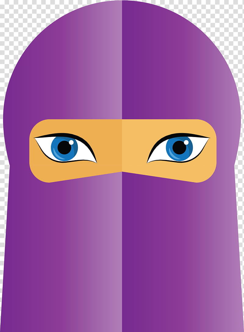 Arabic Woman Arabic Culture, Violet, Cartoon, Purple, Material Property transparent background PNG clipart