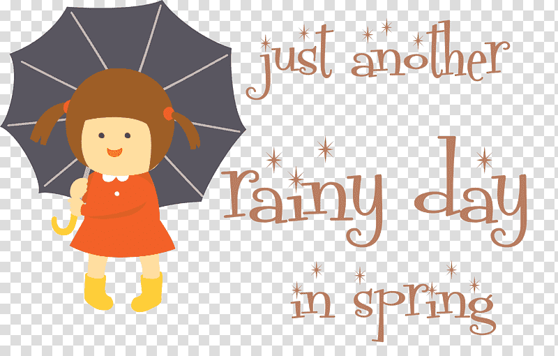 Raining rainy day rainy season, Logo, Cartoon, Character, Meter, Happiness, Line transparent background PNG clipart