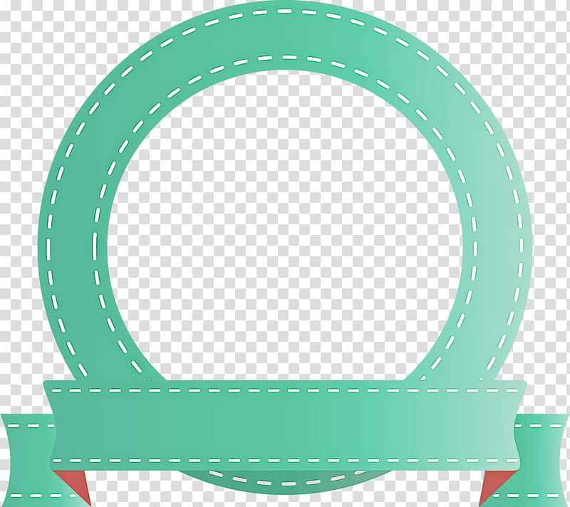 Emblem Ribbon, Green, Circle, Frame transparent background PNG clipart