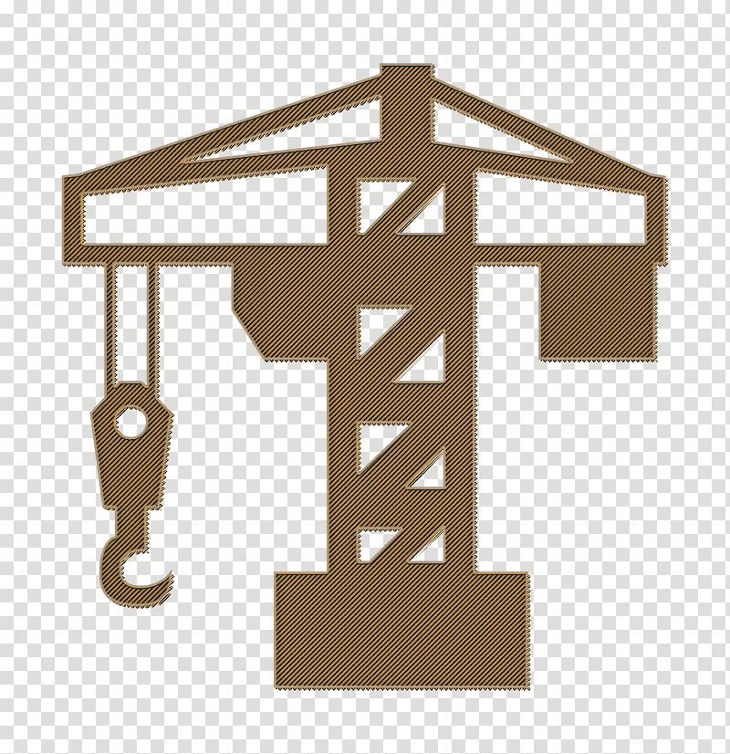Architecture crane tool icon Building trade icon Crane icon, Transport Icon, Civil Engineering, Construction, Logo transparent background PNG clipart