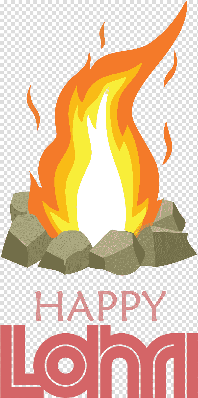 Happy Lohri, Campfire, Wildfire, Bonfire, Cartoon, Camping, Drawing transparent background PNG clipart