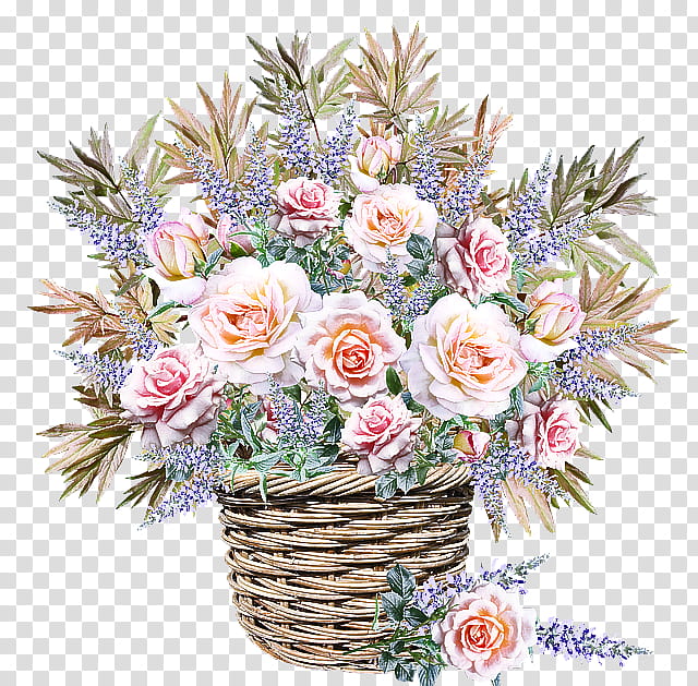 Floral design, Gift Basket, Flower Bouquet, Flowerpot, Cut Flowers, Rose Family, Artificial Flower, Rose Order transparent background PNG clipart