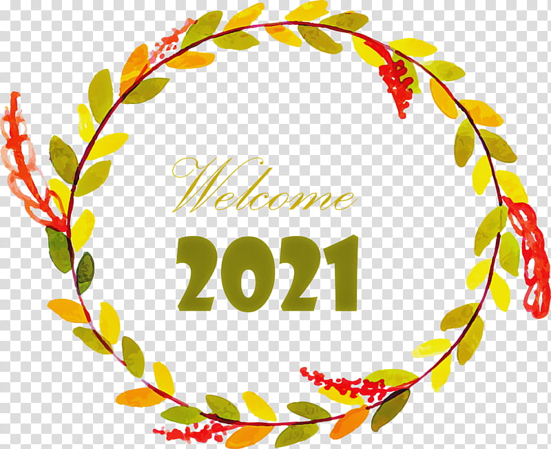 Happy New Year 2021 Welcome 2021 Hello 2021, Watercolor Painting, Drawing, Logo, Cartoon transparent background PNG clipart