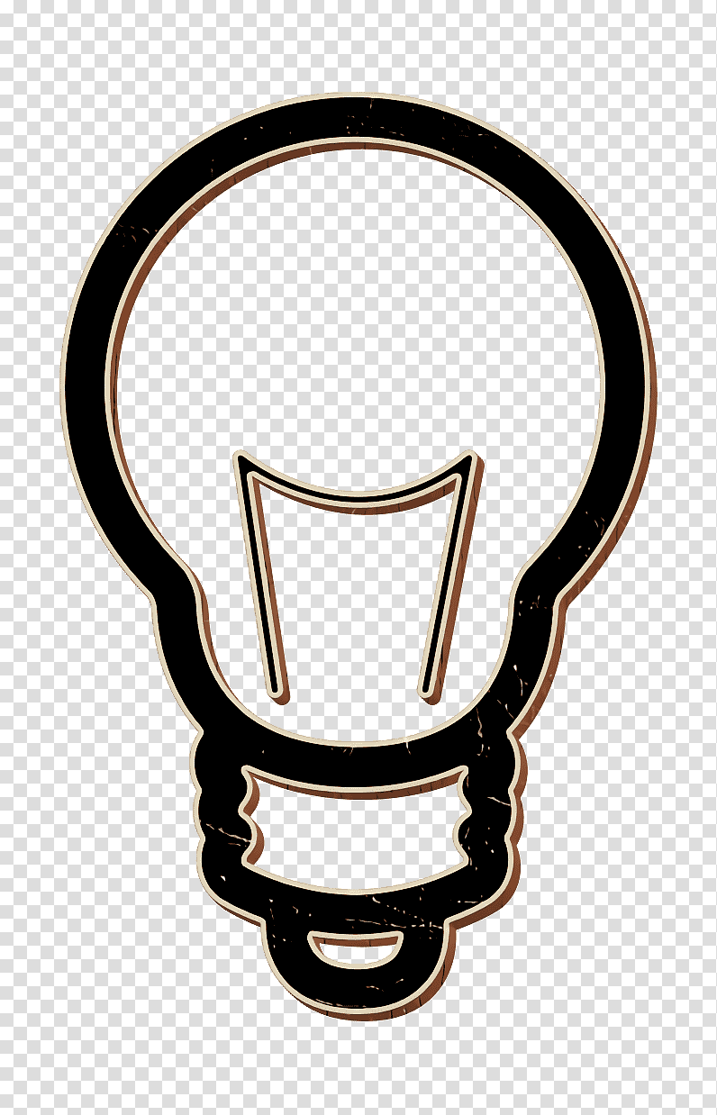 Tools and utensils icon Light bulb lamp icon Universal 04 icon, Idea Icon, Incandescent Light Bulb, Electricity, Electric Light, LED Lamp transparent background PNG clipart