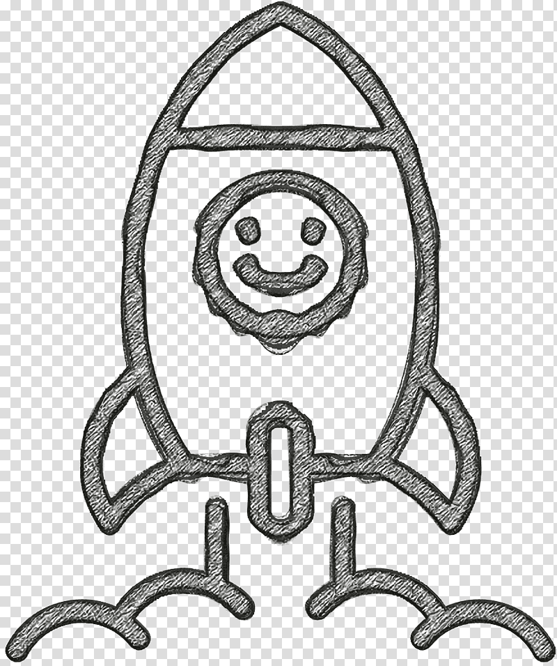 Space & weather icon Rocket icon, Visual Arts, Line Art, Black And White
, Symbol, Meter, Headgear transparent background PNG clipart